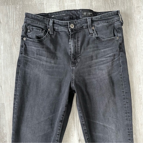 AG Adriano Goldschmied Mari High Rise Slim Straight Jeans - Picture 2 of 16